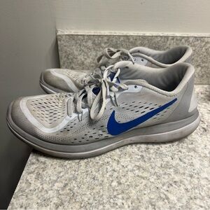 Nike Blue and Gray running shoes